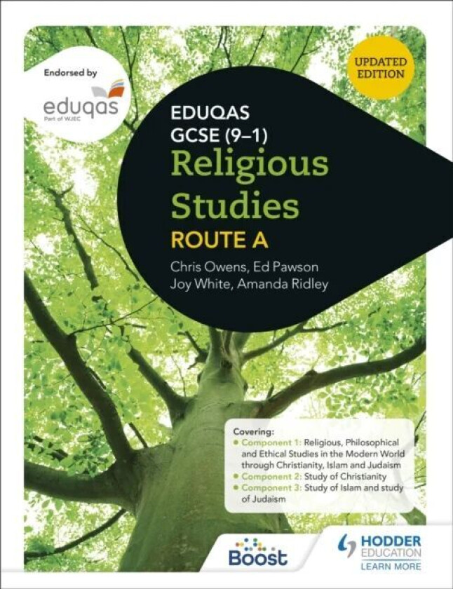 Eduqas GCSE (9-1) Religious Studies Route A (2022 updated edition) av Joy White, Chris Owens, Ed Pawson, Amanda Ridley
