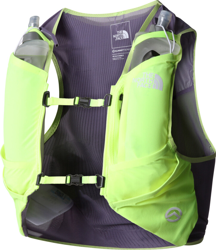 Summit Run Race Day Vest 8 Lunar Slate/Led Yellow S