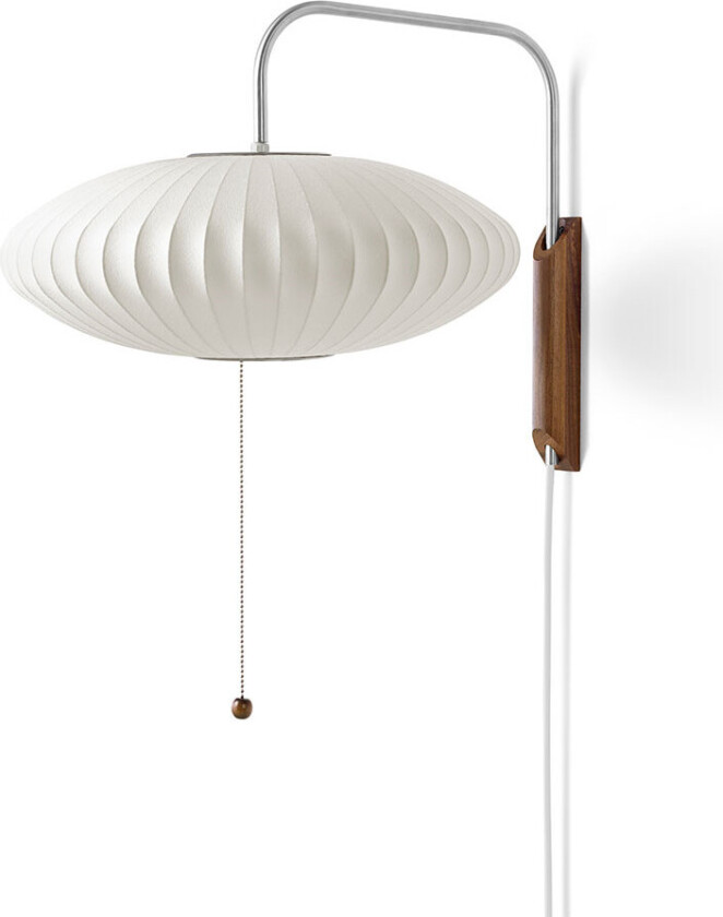 Nelson Bubble Saucer vegglampe Off white