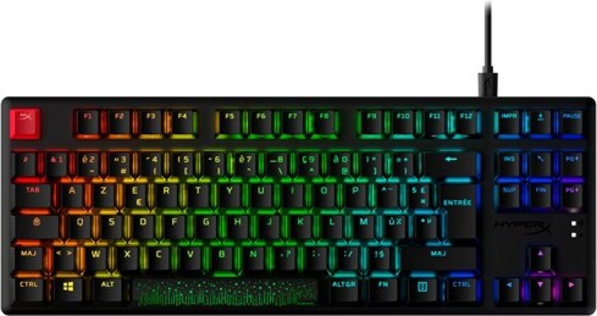 Alloy Origins Core PBT Mechanical - Gamingtastatur - Fransk - Svart