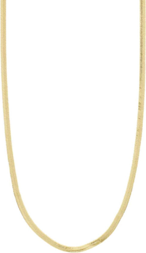 JOANNA Recycled Flat Snake Chain - - - - -