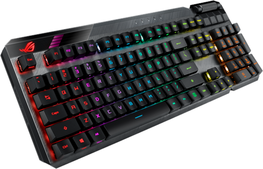 Asus Rog Claymore Ii  Trådløs Gaming Tastatur [Rog Rx Red]