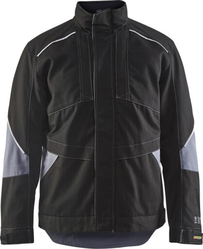 Antiflamme vinterjakke Sort/G