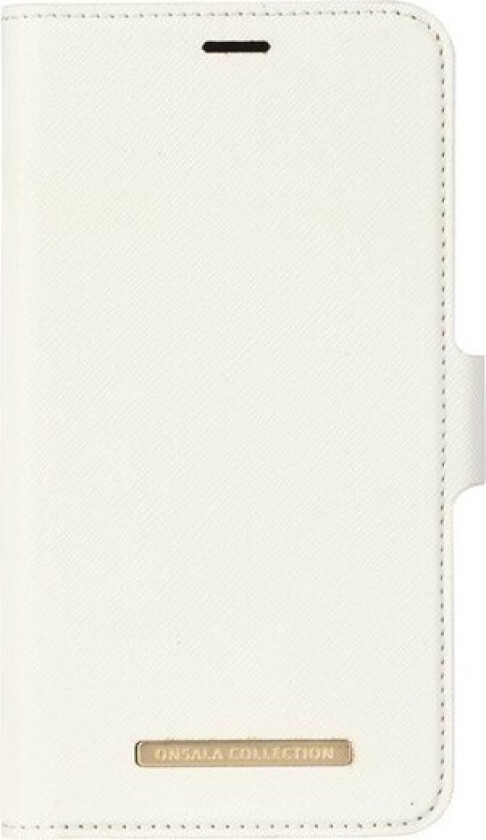 Mobile Wallet Saffiano White iPhoneXR