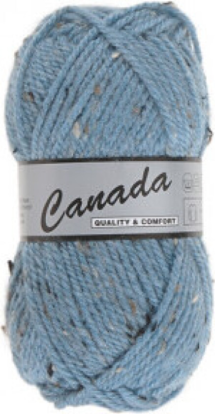 Lammy Canada Garn Mix 462 Lyseblått/grått/brunt