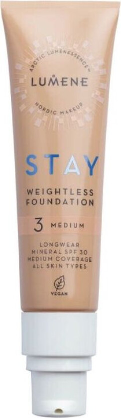 Stay Weightless Foundation SPF 30 3 Medium
