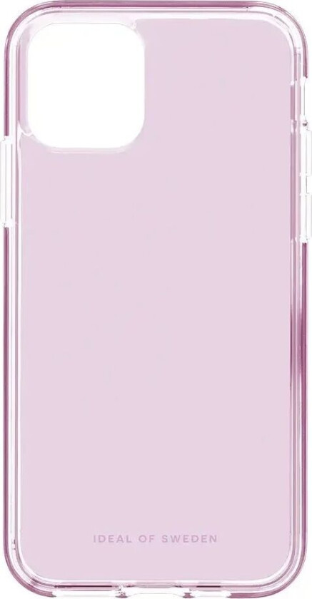 iPhone 11 Ideal Of Sweden Clear Deksel - Light Pink