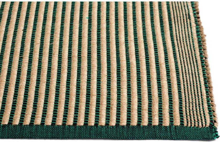 Tapis gulvteppe 80x200 cm Black-green