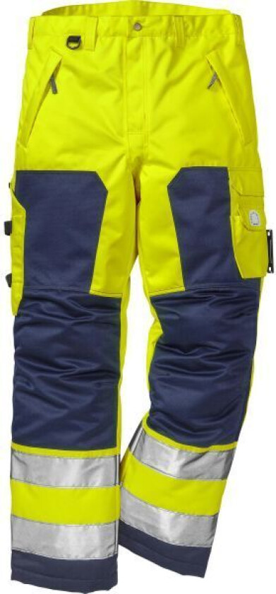 2034 PP Vinterbukse varselgul/marineblå M