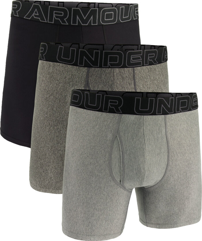 Under Armour Men's UA Perf Tech 6in Gray S, Gray