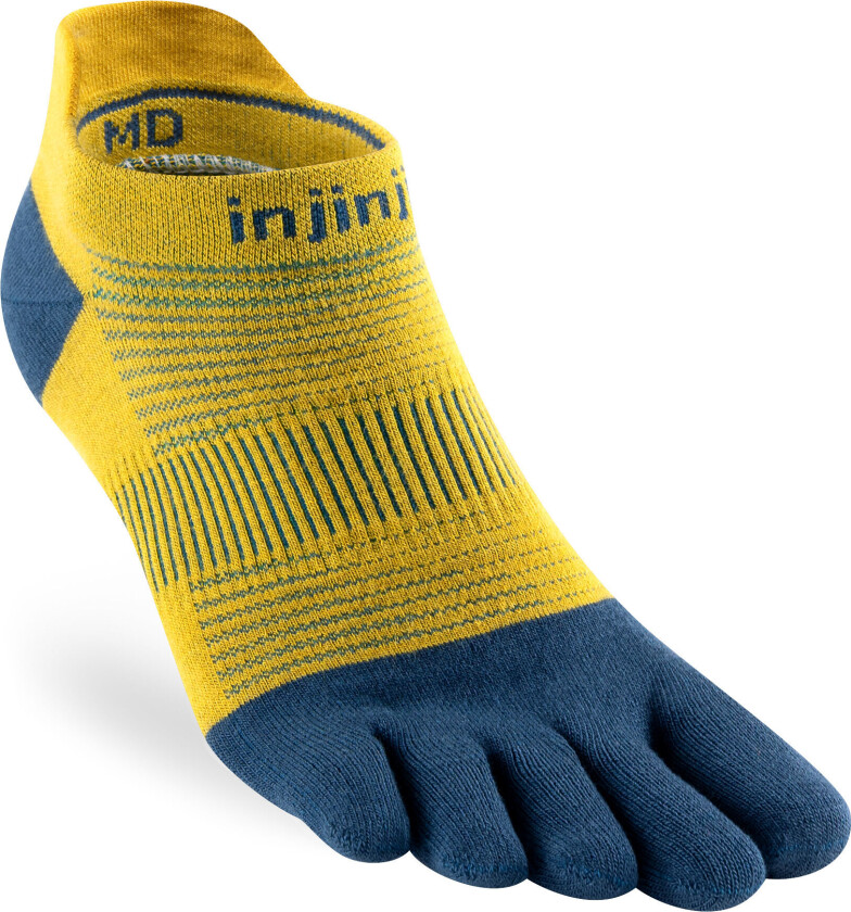 Men's Run Lightweight No-Show Royal Yellow L, Royal Yellow