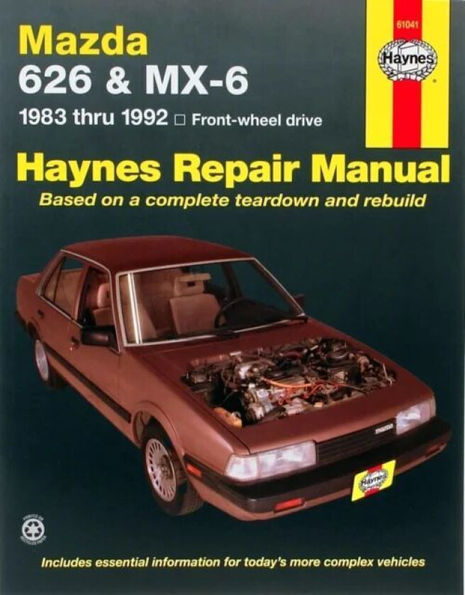 Mazda 626 And MX-6 (FWD) (83 - 92) av Haynes Publishing