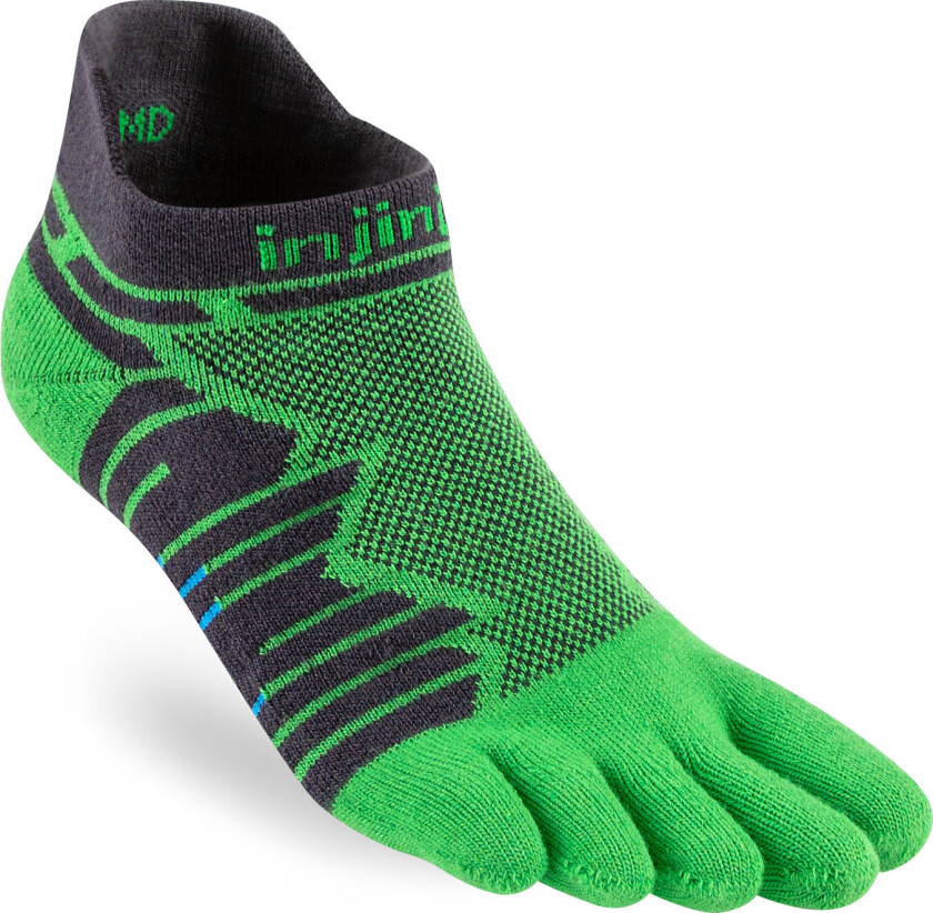 Men's Ultra Run No-Show Emerald S, Emerald