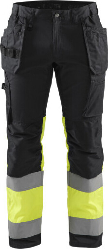 High Vis bukse med stretch Black