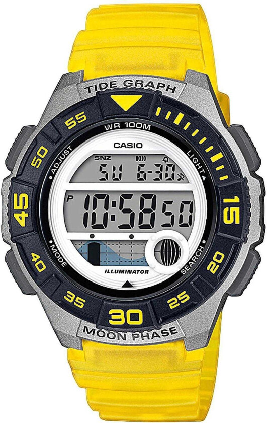 Classic LWS-1100H-9AVEF - Digital - Grå - Dameklokker - Resin - Akryl