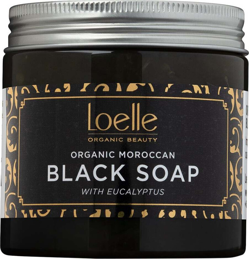 Moroccan Black Soap, 200 g Bad- & Dusjkrem