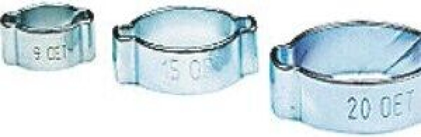 Slangeklemme 3/8" 15-18 mm