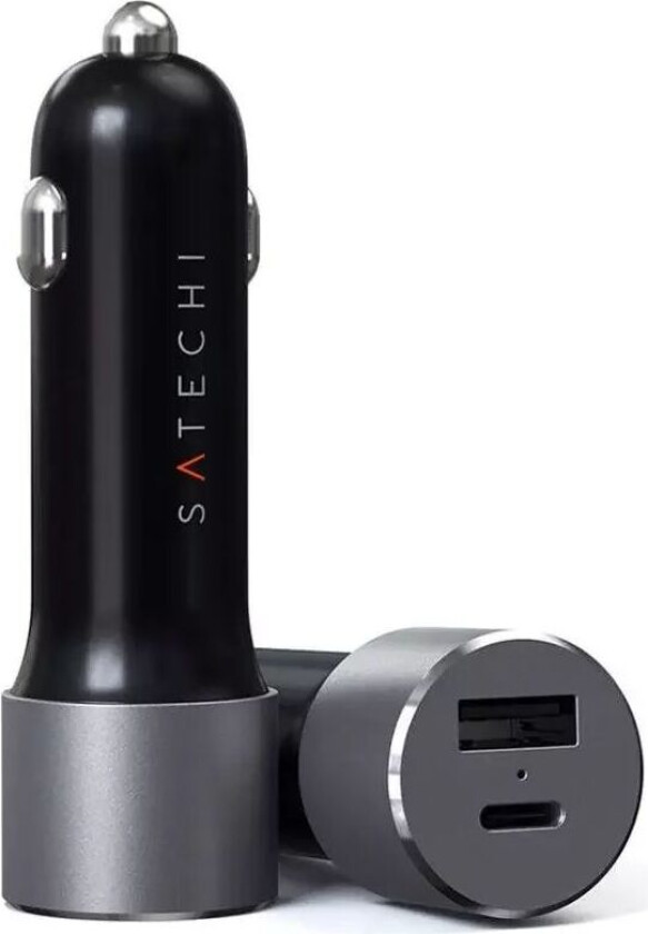 - Strømadapter Til Bil Romgrå