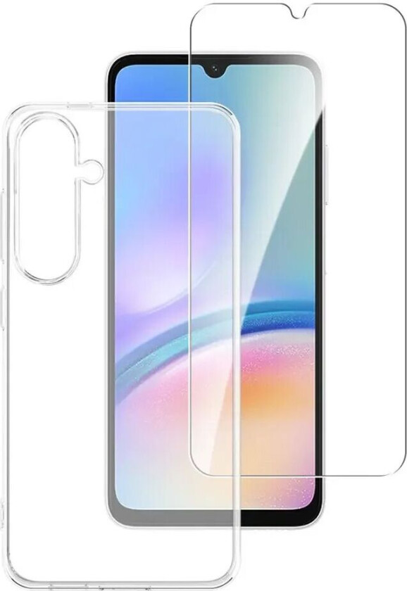 Samsung Galaxy A05s 4smarts Second Glass X-Pro 360° Protection Set (Deksel + Skjermbeskytter)