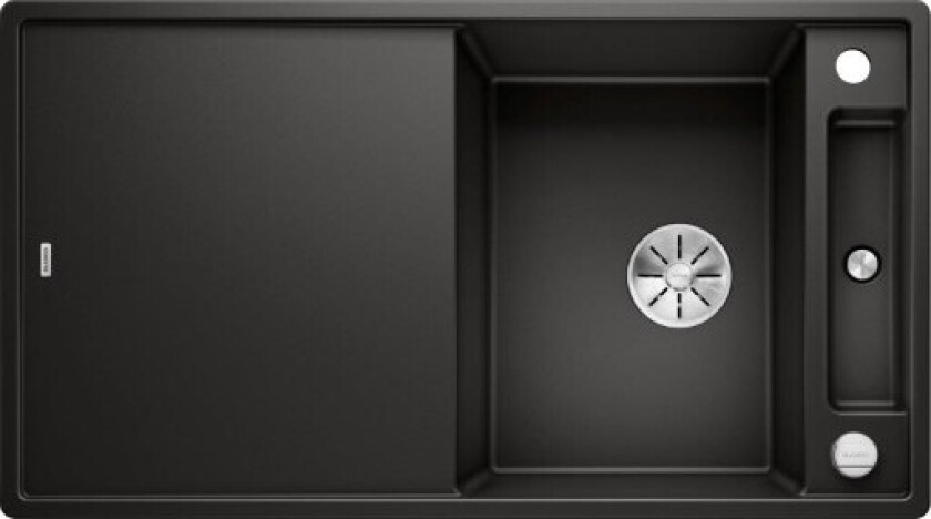 Axia 5S MXI kjøkkenvask, 91,5x51 cm, sort