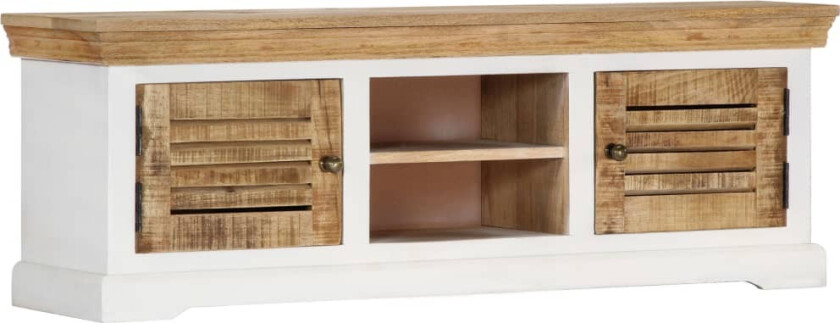 TV-benk 118x30x40 cm heltre mango