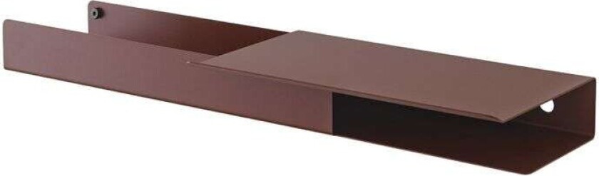 Folded platform hylle 62 x 5,4 cm Deep Red