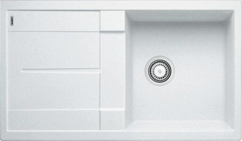 Metra 5S UX kjøkkenvask, 86x50 cm, hvit