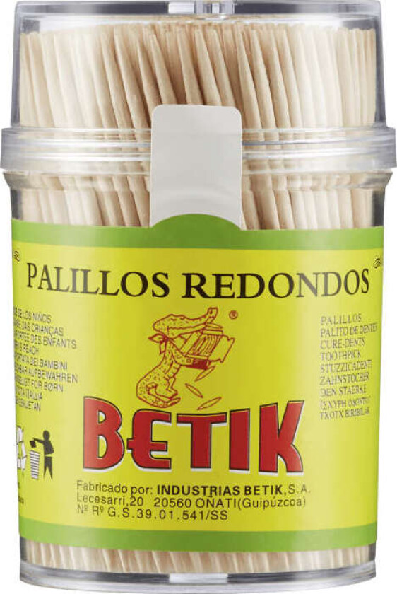 Betik Cocktailpinner i Tre 400stk