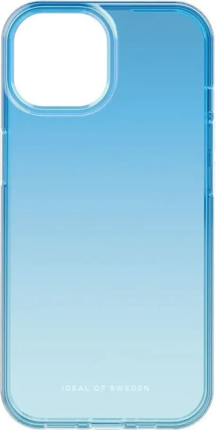 iPhone 15 iDeal Of Sweden Clear Deksel - Light Blue