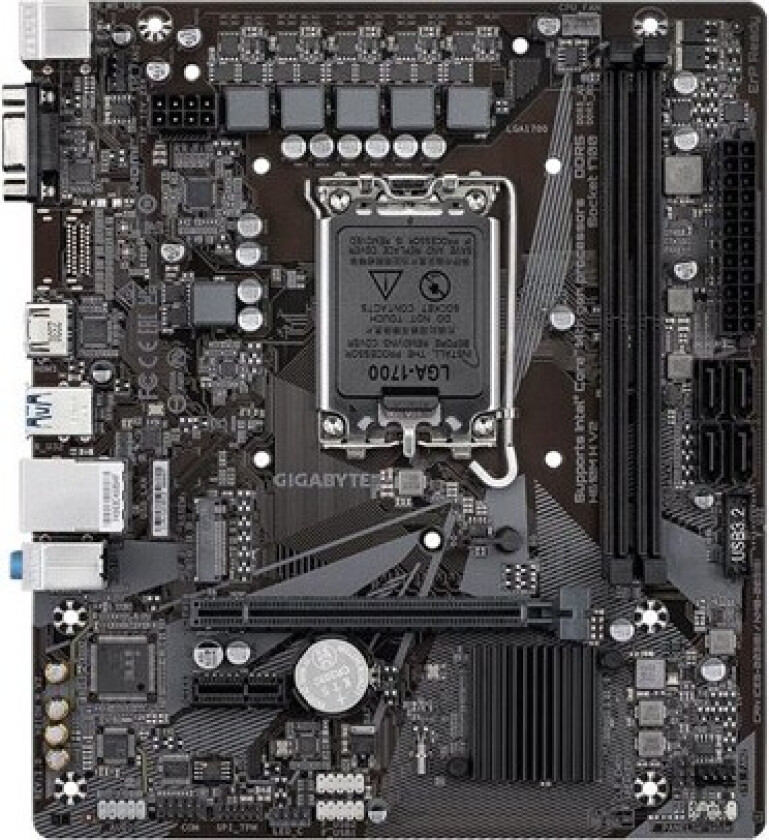 H610M H V2 LGA1700 2xDDR5 4xSATA 1xM.2