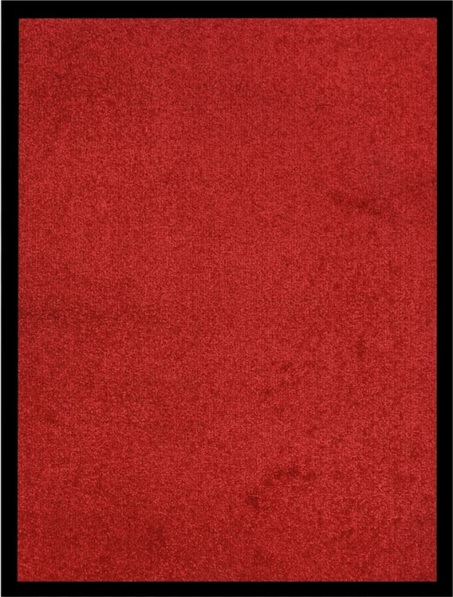 Dørmatte rød 60x80 cm