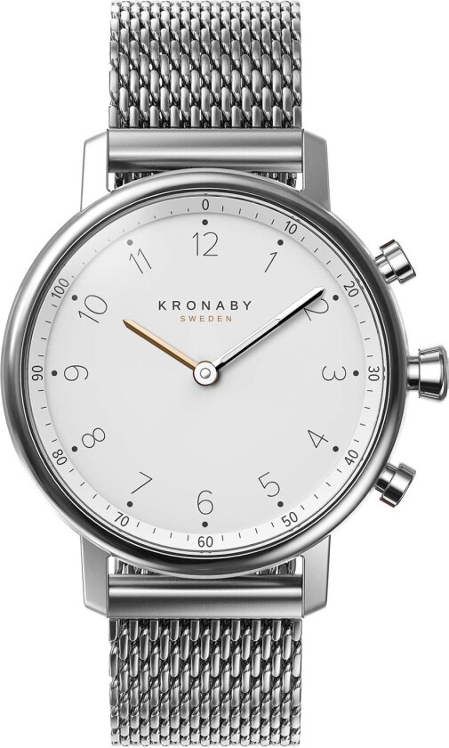 Nord S0793/1 - - Sølv - Unisex - Meshlenke - Safir