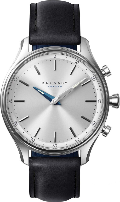 Sekel S0657/1 - - Sølv - Unisex - Skinn - Safir