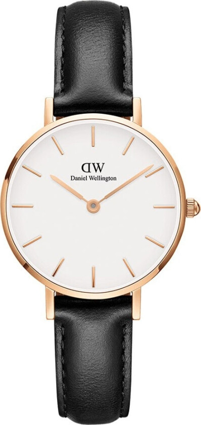 Classic Petite 28mm Sheffield Rose Gold DW00100230 - Kvarts - Rosegull - Dameklokker - Skinn - Mineral