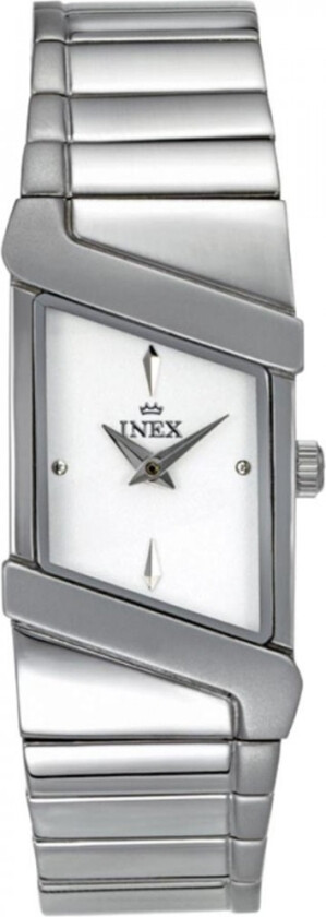 Inex Ladies Silver/White A69457S4KV - Kvarts - Sølv - Dameklokker - Rustfritt stål - ledd m/pin - Mineral
