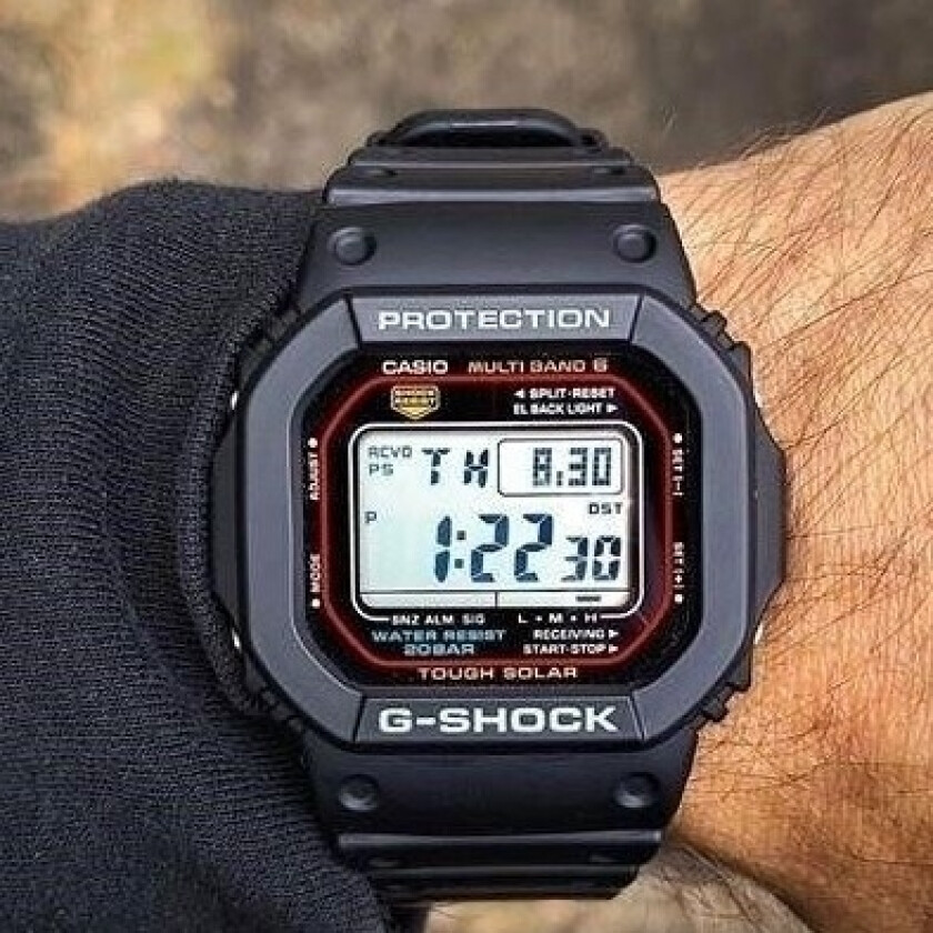 For deg som alltid er klar for nye eventyr - Casio G-Shock GW-M5610-1ER - Digital - Sort - Herreklokker - Resin - Mineral