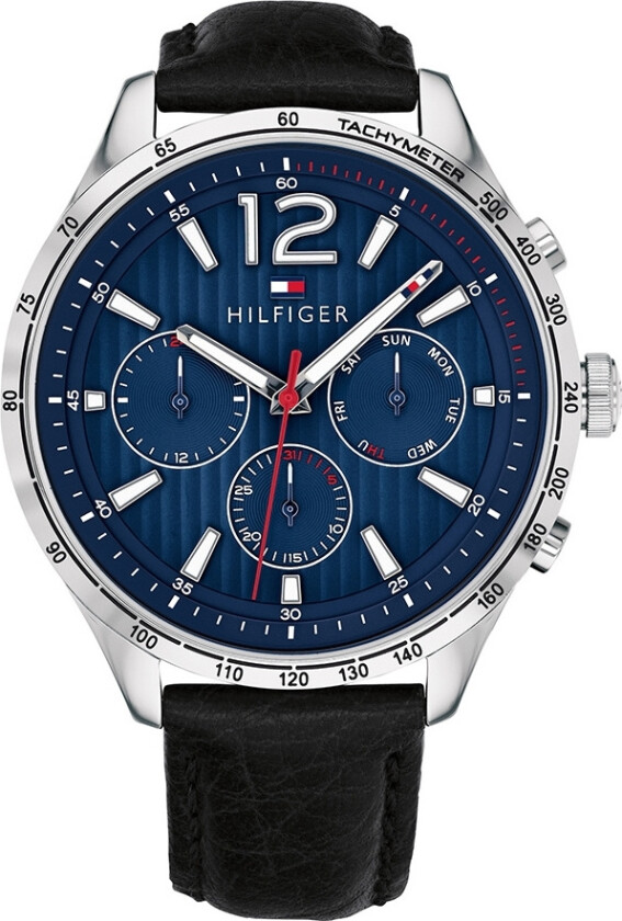 Gavin 1791468 - Kvarts - Sølv - Herreklokker - Skinn - Mineral