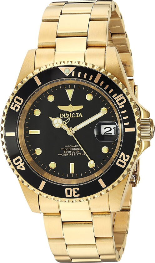 Pro Diver 8929OB - Automatisk - Gull - Herreklokker - Rustfritt stål - ledd m/pin - Mineral