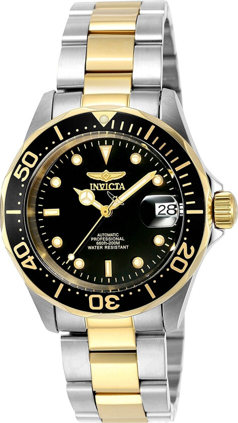 Pro Diver 8927 - Automatisk - Sølv - Herreklokker - Rustfritt stål - ledd m/pin - Mineral