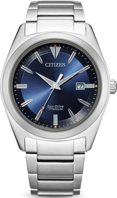Super Titanium AW1640-83L - Kvarts - Sølv - Herreklokker - Titanium - Mineral