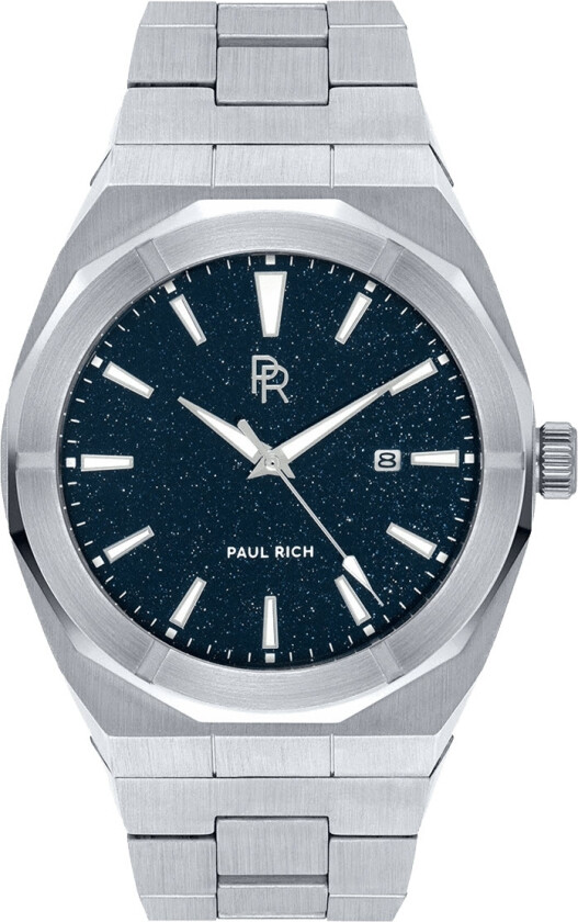 Star Dust Silver/Aventurine Blue 45mm Automatic - Automatisk - Sølv - Herreklokker - Rustfritt stål - ledd m/pin -