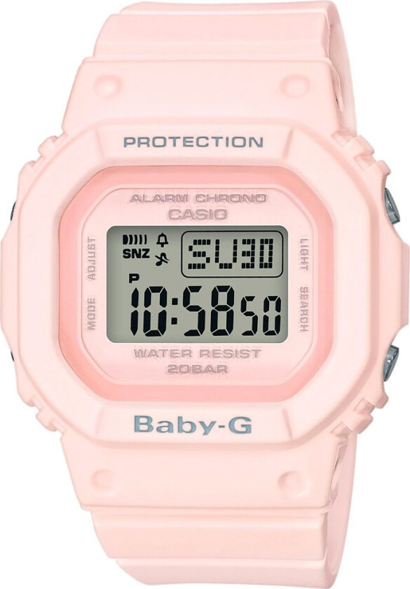 Baby-G BGD-560-4ER - Digital - Rosa - Dameklokker - Resin - Mineral