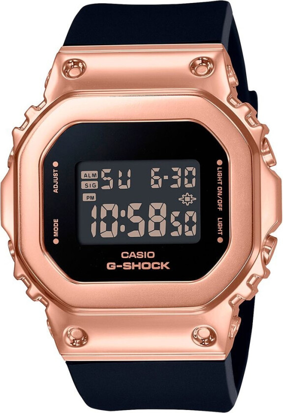 G-Shock Limited GM-S5600PG-1ER - Digital - Rosegull - Herreklokker - Resin - Mineral