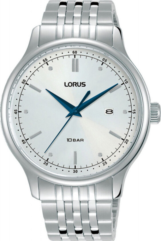 Classic Mens RH905NX9 - Kvarts - Sølv - Herreklokker - Rustfritt stål - ledd m/pin - Mineral