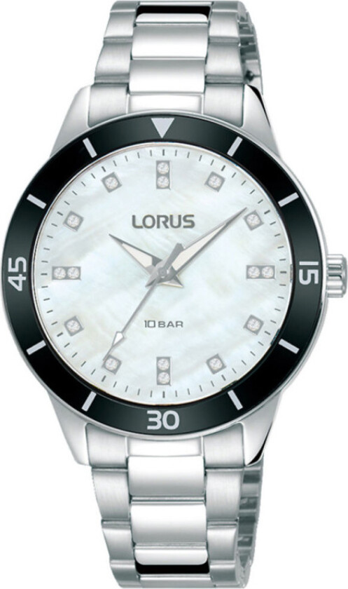 Ladies RG245RX9 - Kvarts - Sølv - Dameklokker - Rustfritt stål - ledd m/pin - Mineral