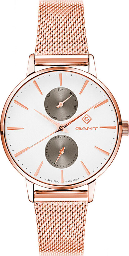 Park Avenue Day-Date G128006 - Kvarts - Rosegull - Dameklokker - Meshlenke - Mineral