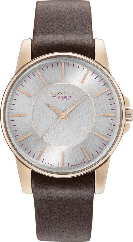 Savannah GT003015 - Kvarts - Rosegull - Dameklokker - Skinn - Mineral