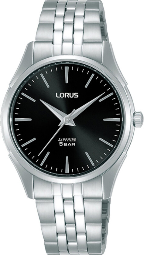 Ladies RG283SX9 - Kvarts - Sølv - Dameklokker - Rustfritt stål - ledd m/pin - Safir