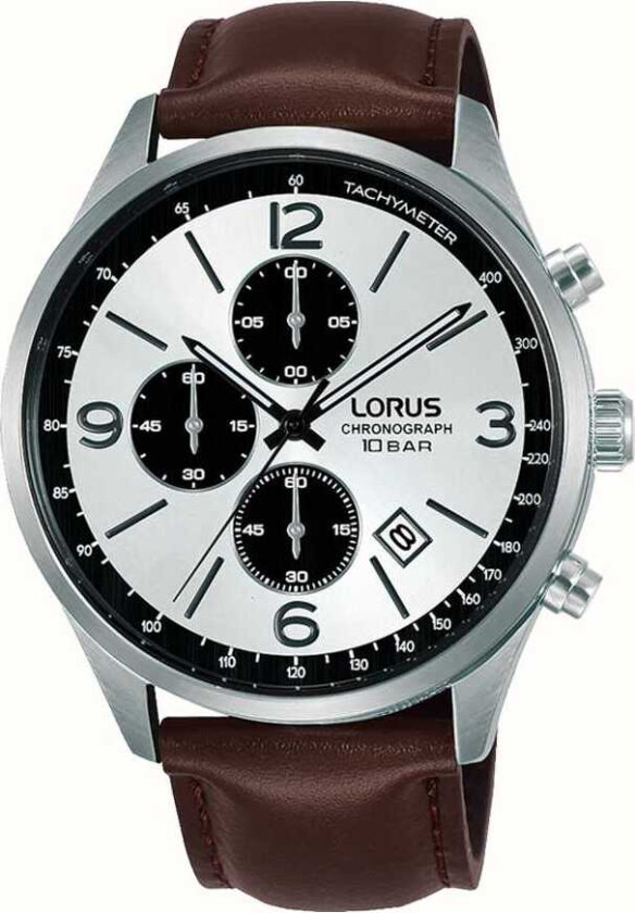 Mens Chronograph RM321HX9 - Kvarts - Sølv - Herreklokker - Skinn - Mineral