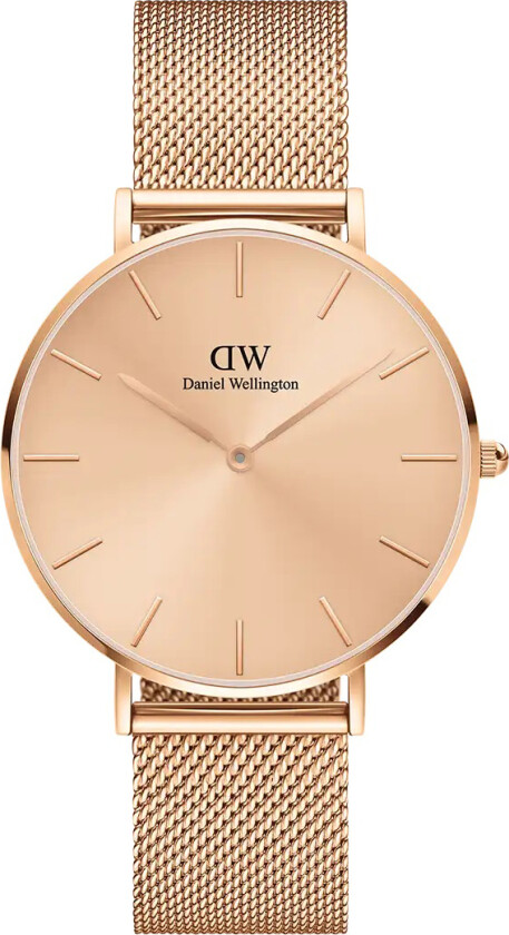Petite Unitone 36mm Rose Gold DW00100472 - Kvarts - Rosegull - Dameklokker - Meshlenke - Mineral